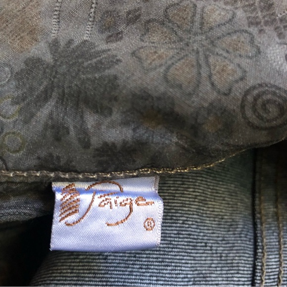 Paige Hidden Hills High Rise Straight leg jeans dark blue minor flaw size 24 - Picture 14 of 16